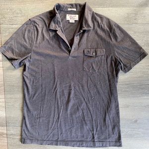 Penguin Grey Polo Shirt, Men’s Large